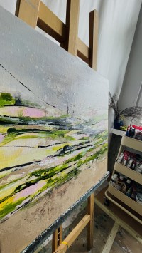 Vilijos M. tapyba, paveikslas „Dangaus kūnai